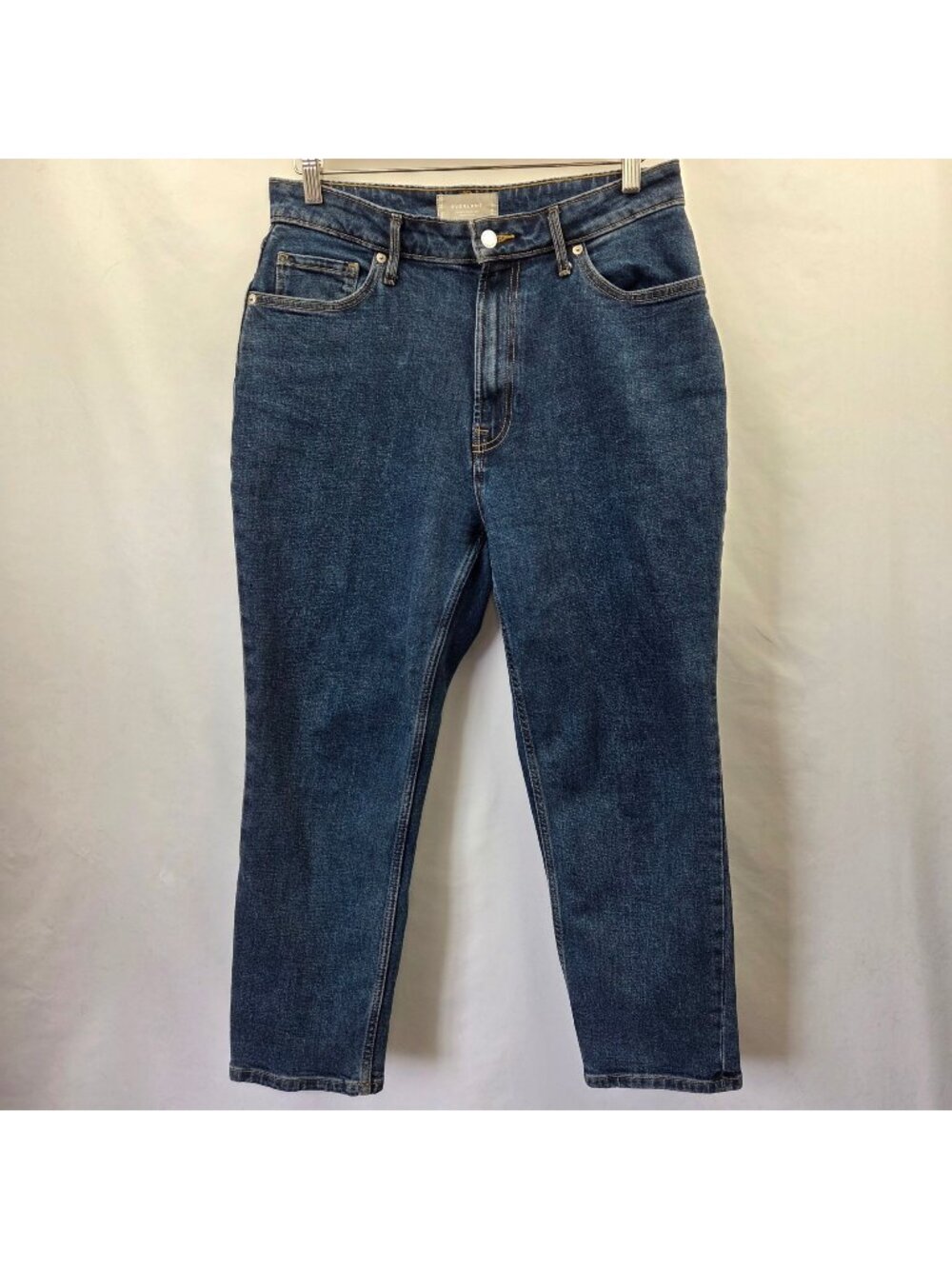 Everlane The Curvy Cheeky Jean Organic Cotton Dark Wash Size 31